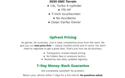 2020 GMC Terrain AWD 4dr SLT