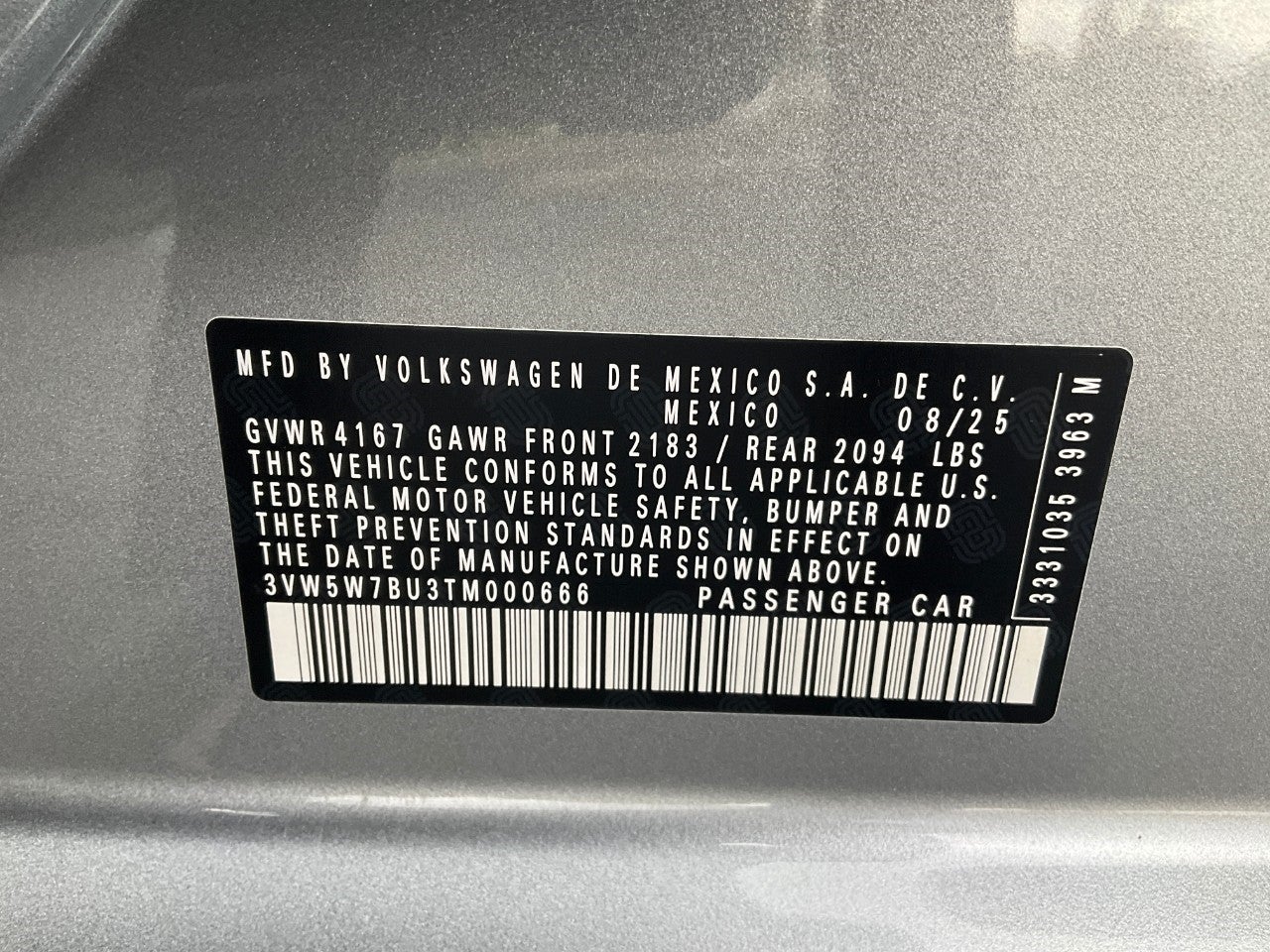 2026 Volkswagen Jetta S Auto