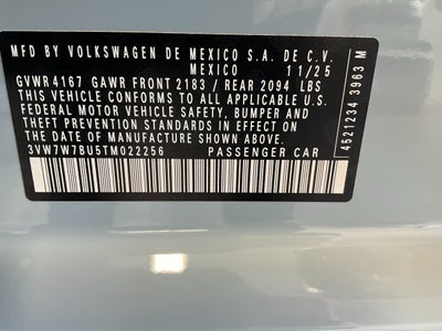 2026 Volkswagen Jetta SE Auto