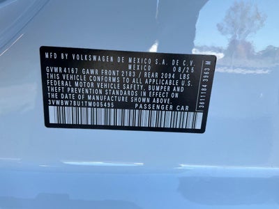 2026 Volkswagen Jetta Sport Auto
