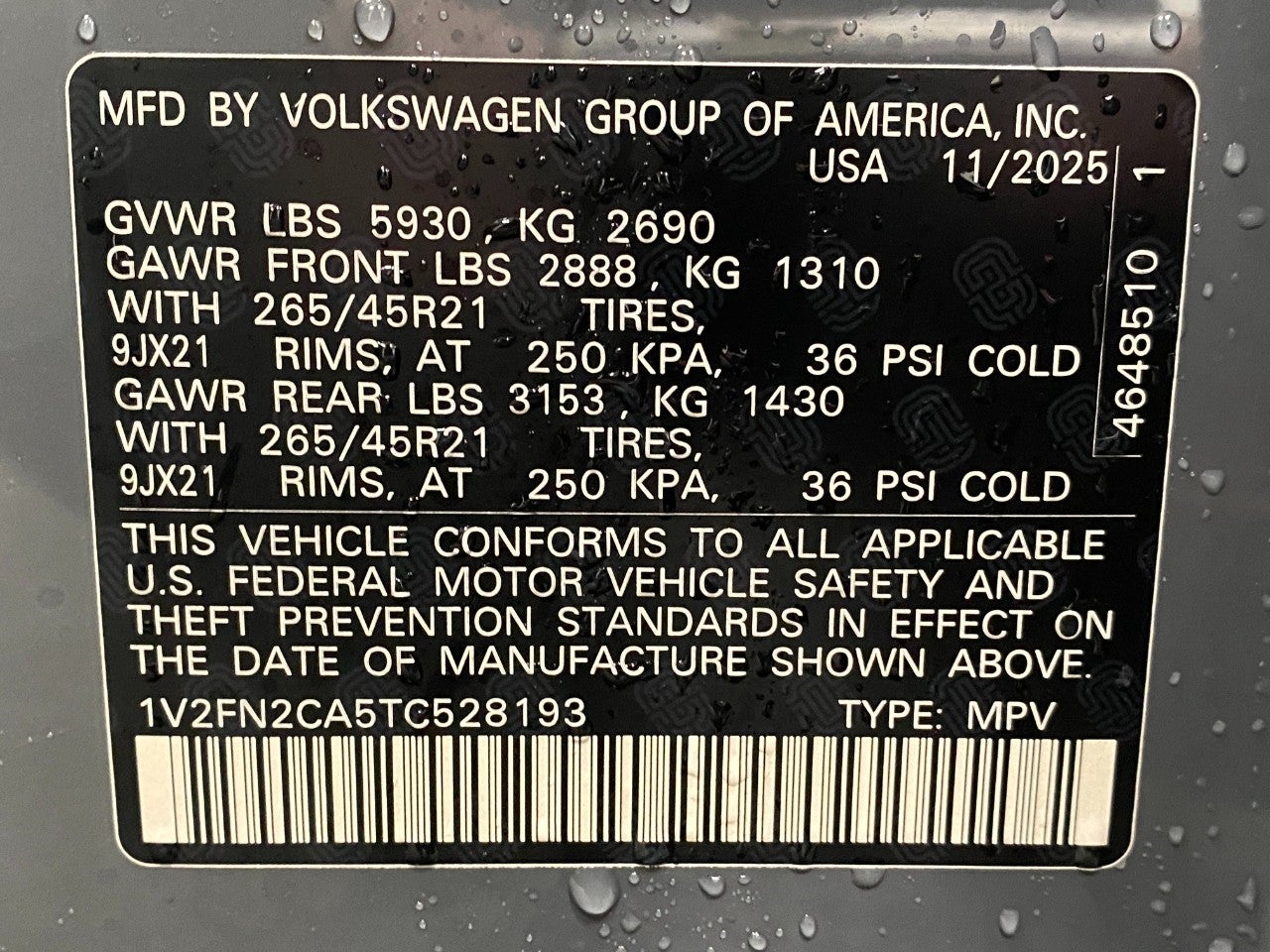 2026 Volkswagen Atlas 2.0T SEL Premium R-Line 4MOTION