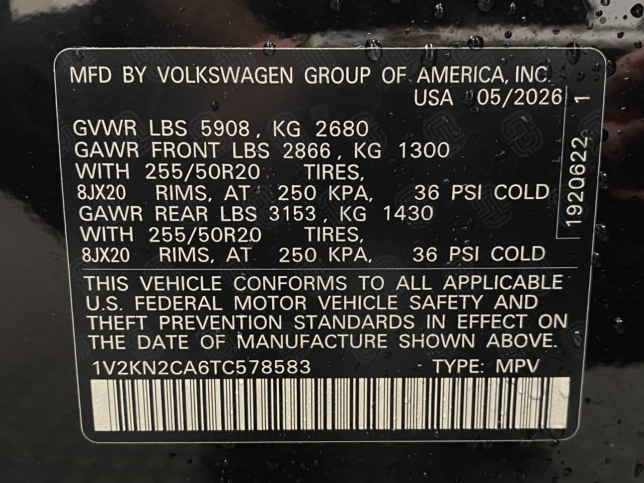 2026 Volkswagen Atlas 2.0T SE w/Technology 4MOTION