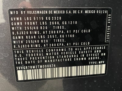 2026 Volkswagen Tiguan SE R-Line Black 4MOTION