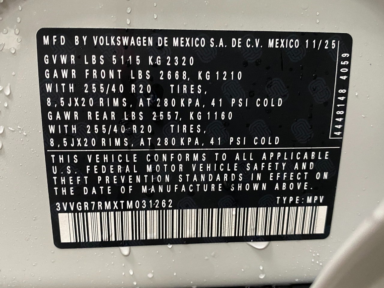 2026 Volkswagen Tiguan 2.0T SE R-Line Black 4MOTION