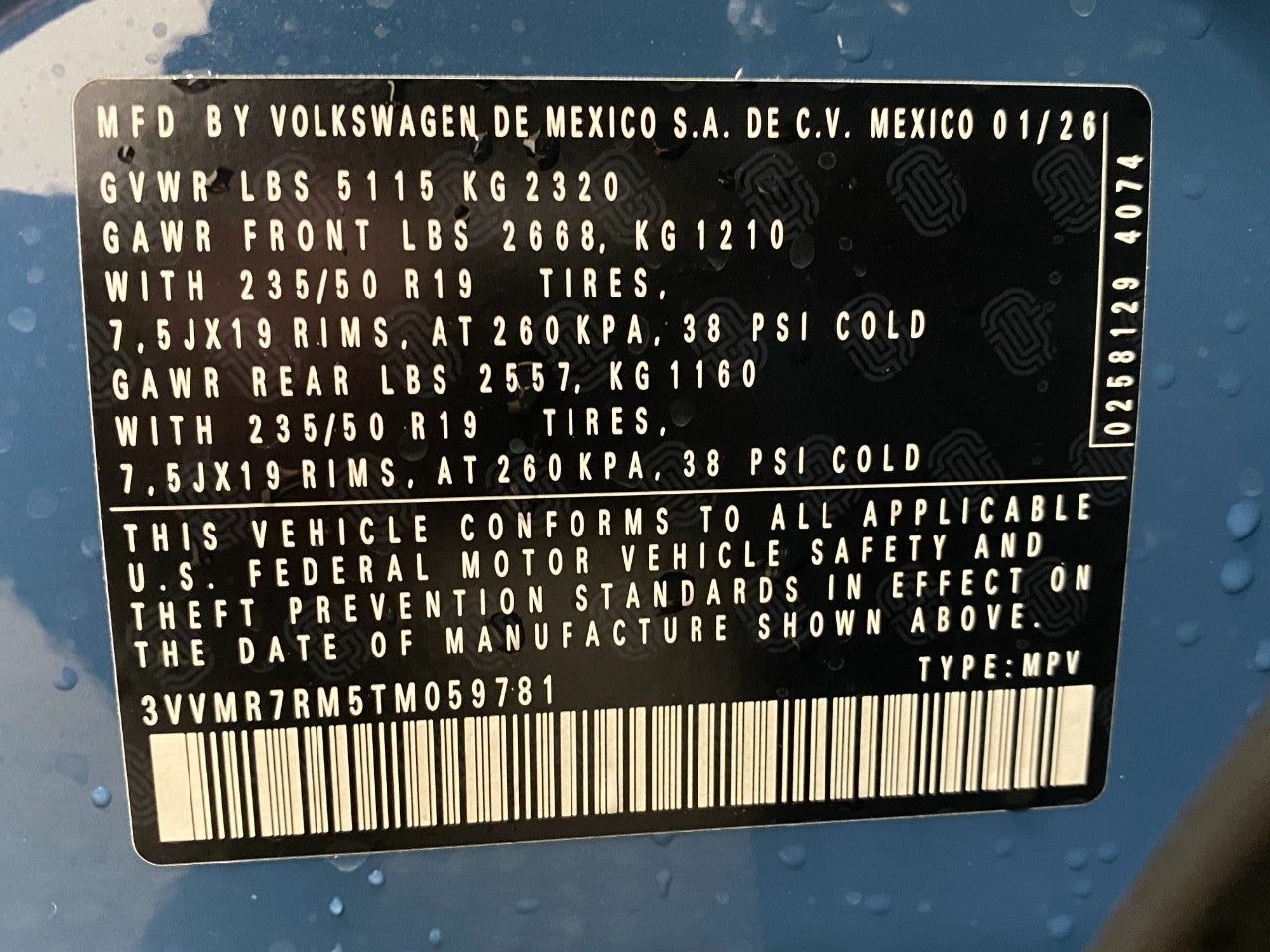 2026 Volkswagen Tiguan SE 4MOTION