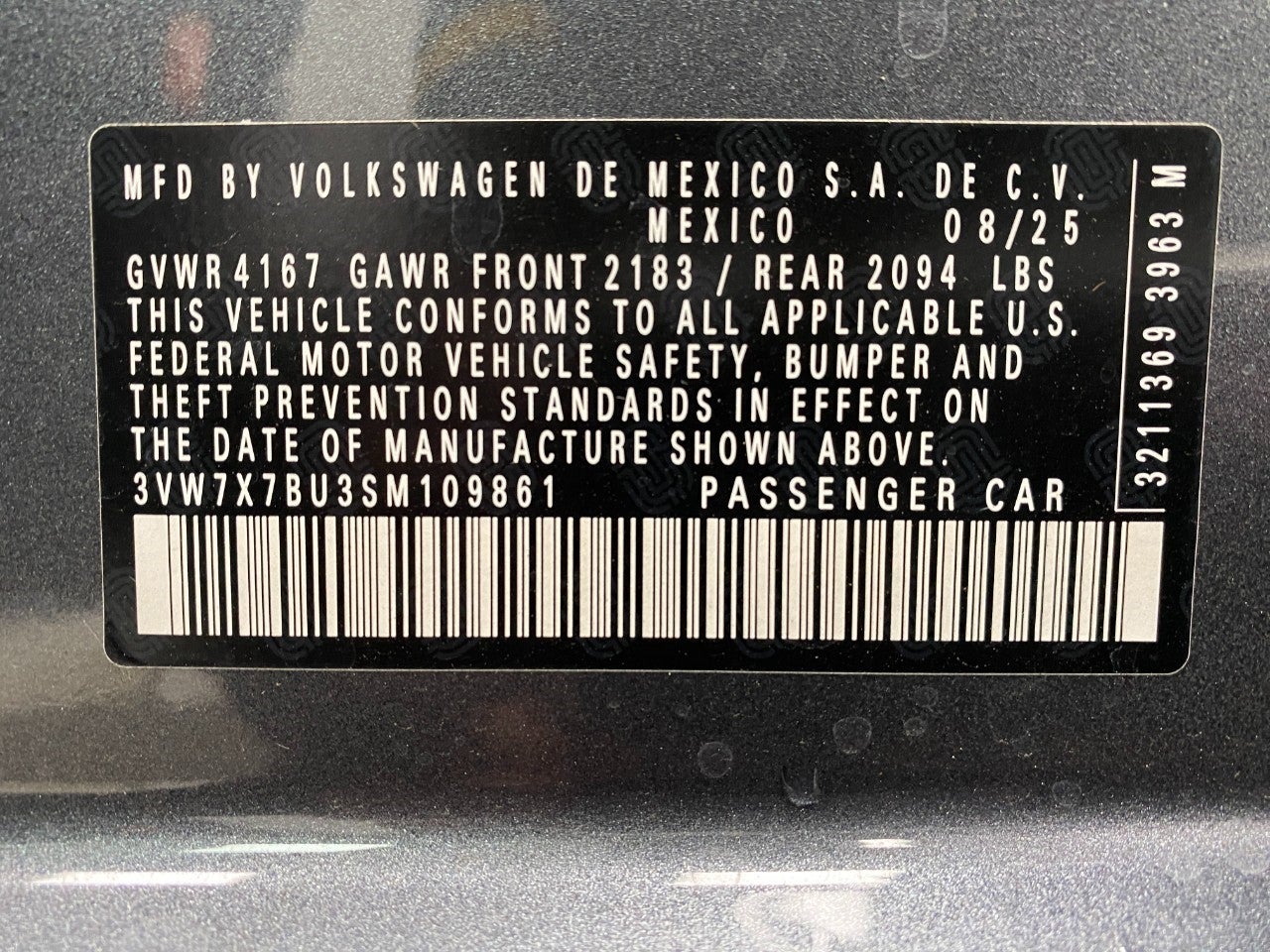 2025 Volkswagen Jetta SE Auto