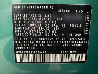 2025 Volkswagen ID. Buzz 1st Edition 4MOTION w/Two-Tone