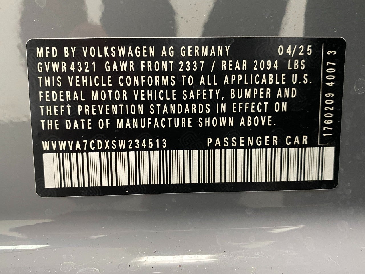 2025 Volkswagen Golf GTI 2.0T Autobahn DSG