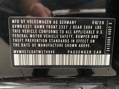 2026 Volkswagen Golf GTI 2.0T Autobahn DSG