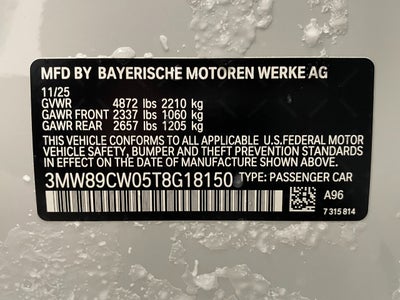 2026 BMW 330i 330i NA xDrive Sedan