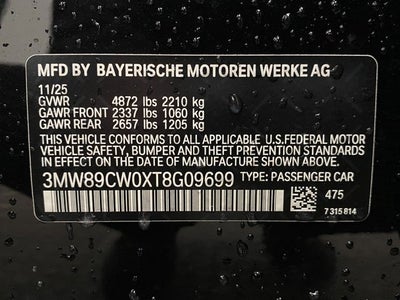 2026 BMW 330i 330i NA xDrive Sedan