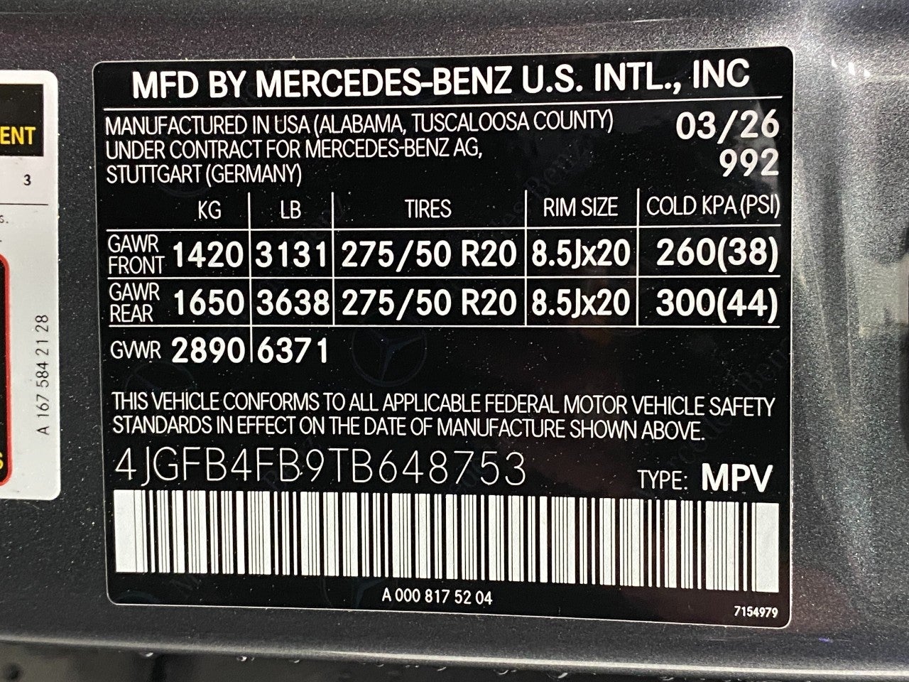 2026 Mercedes-Benz GLE GLE 350 4MATIC® SUV