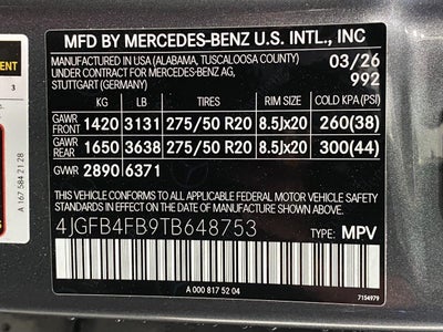 2026 Mercedes-Benz GLE GLE 350 4MATIC® SUV