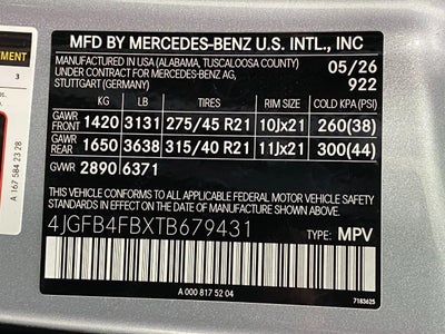 2026 Mercedes-Benz GLE GLE 350 4MATIC® SUV