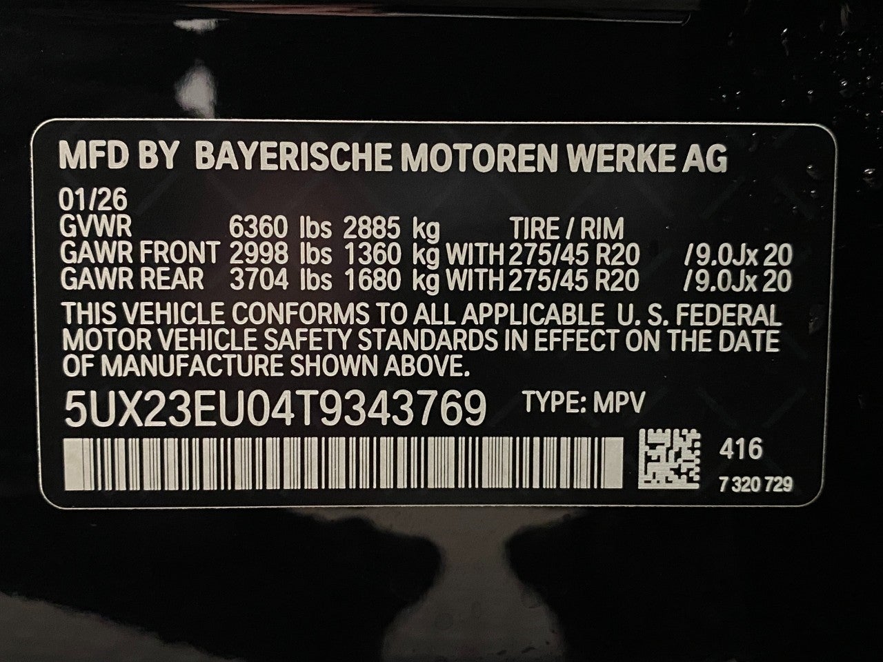 2026 BMW X5 xDrive40i Sports Activity Vehicle