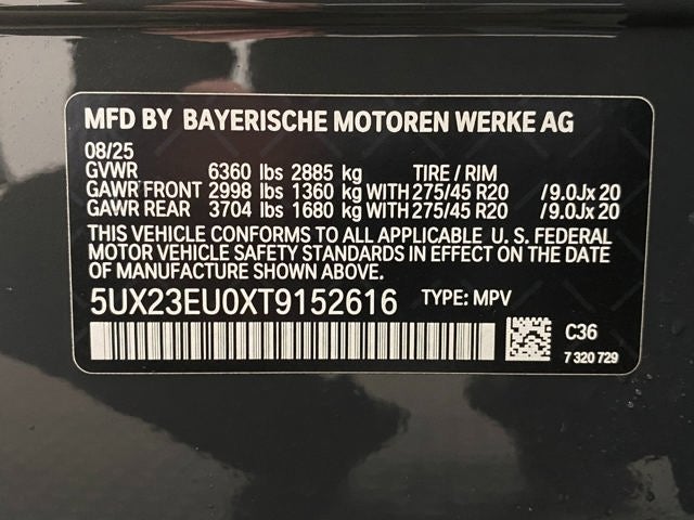 2026 BMW X5 xDrive40i Sports Activity Vehicle