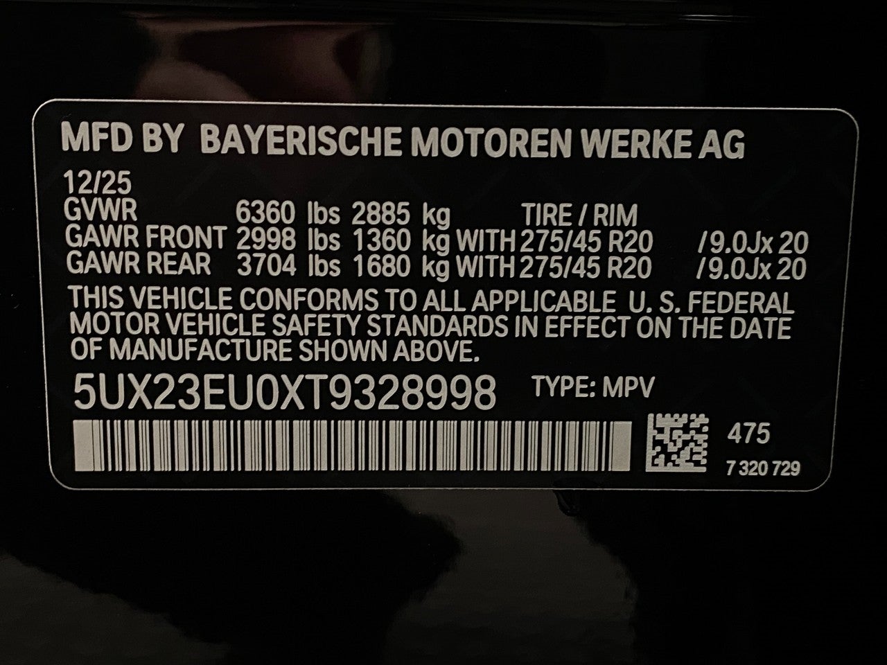 2026 BMW X5 xDrive40i Sports Activity Vehicle