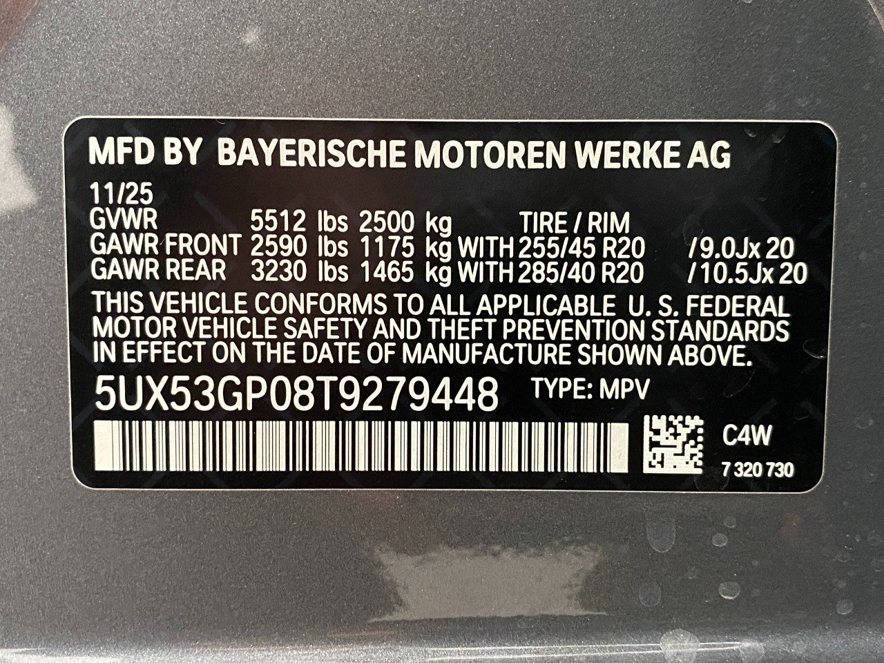 2026 BMW X3 30 xDrive Sports Activity Vehicle