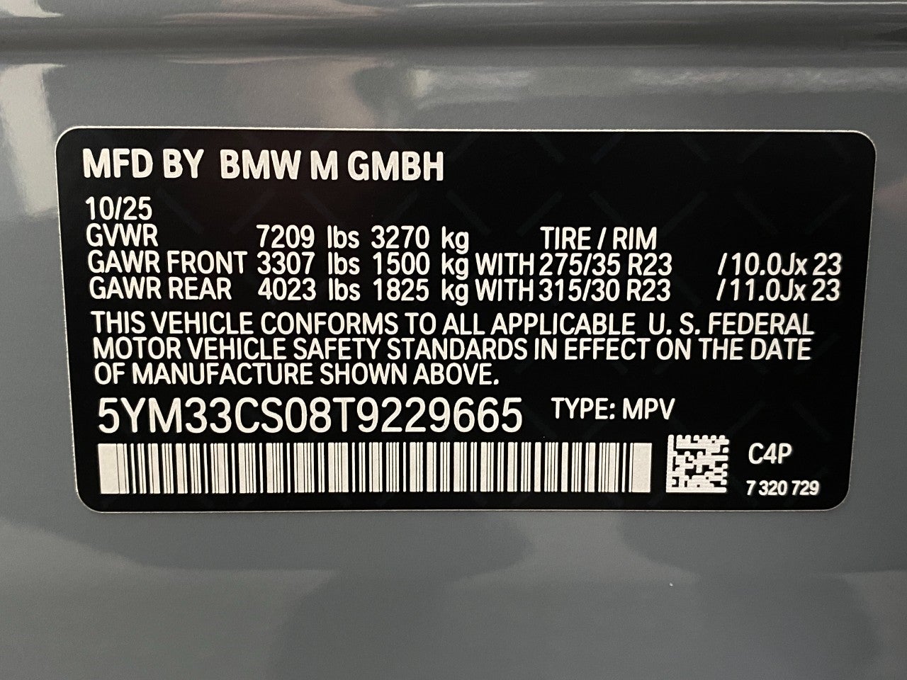 2026 BMW XM Label Sports Activity Vehicle