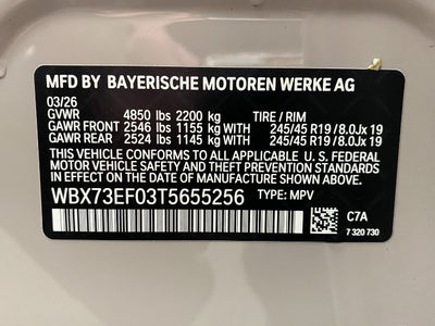 2026 BMW X1 xDrive28i Sports Activity Vehicle