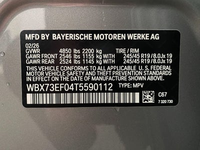 2026 BMW X1 xDrive28i Sports Activity Vehicle