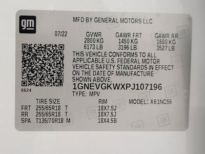 2023 Chevrolet Traverse LT Cloth