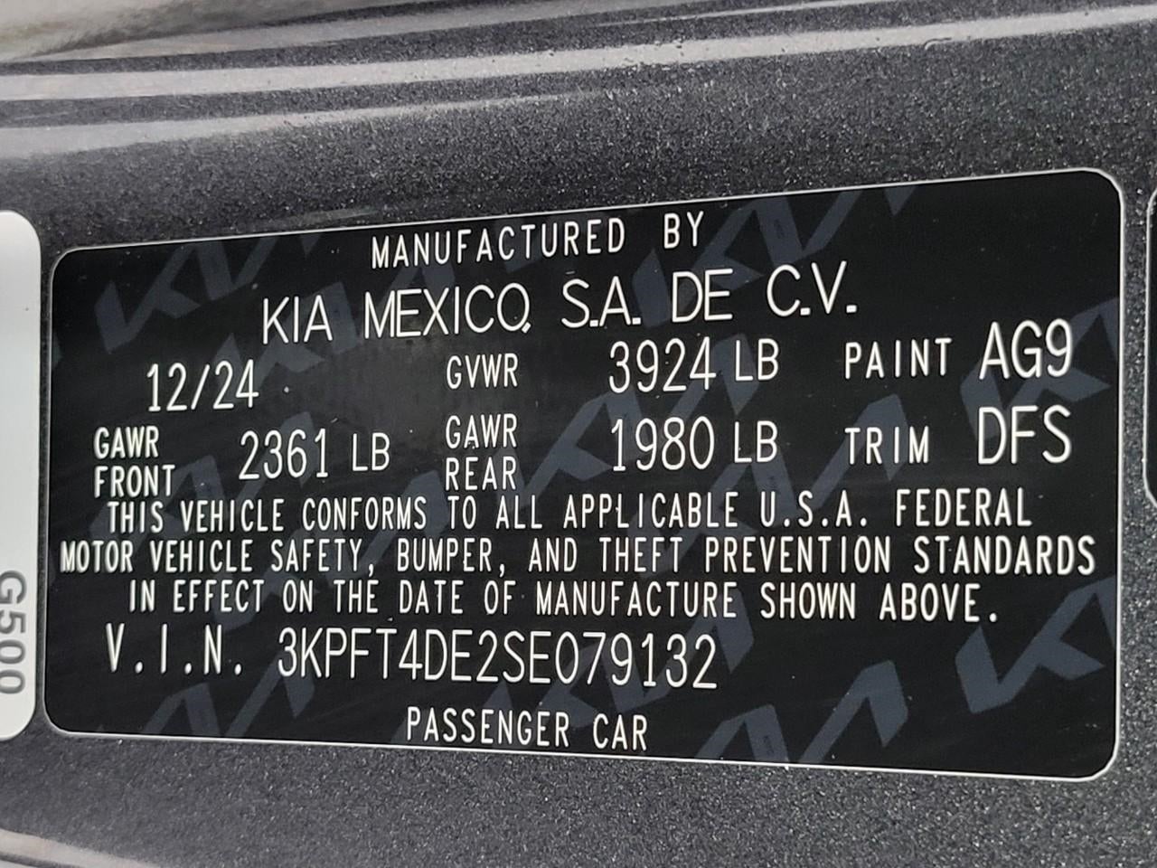 2025 Kia K4 LXS