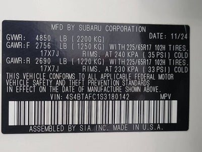 2025 Subaru Outback Premium