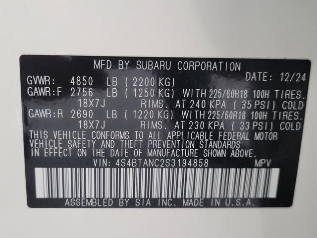 2025 Subaru Outback Limited