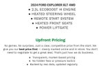2024 Ford Explorer XLT 4WD