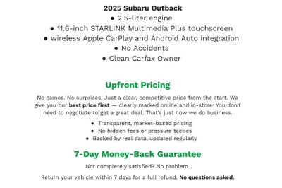 2025 Subaru Outback Premium AWD