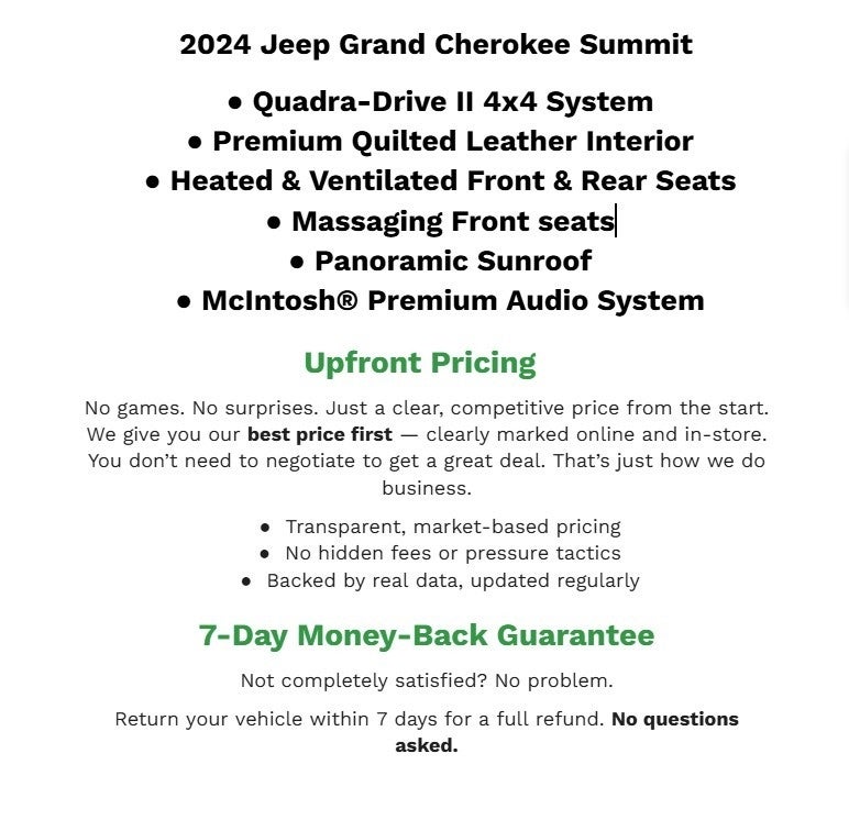 2024 Jeep GRAND CHEROKEE SPORT UTILITY