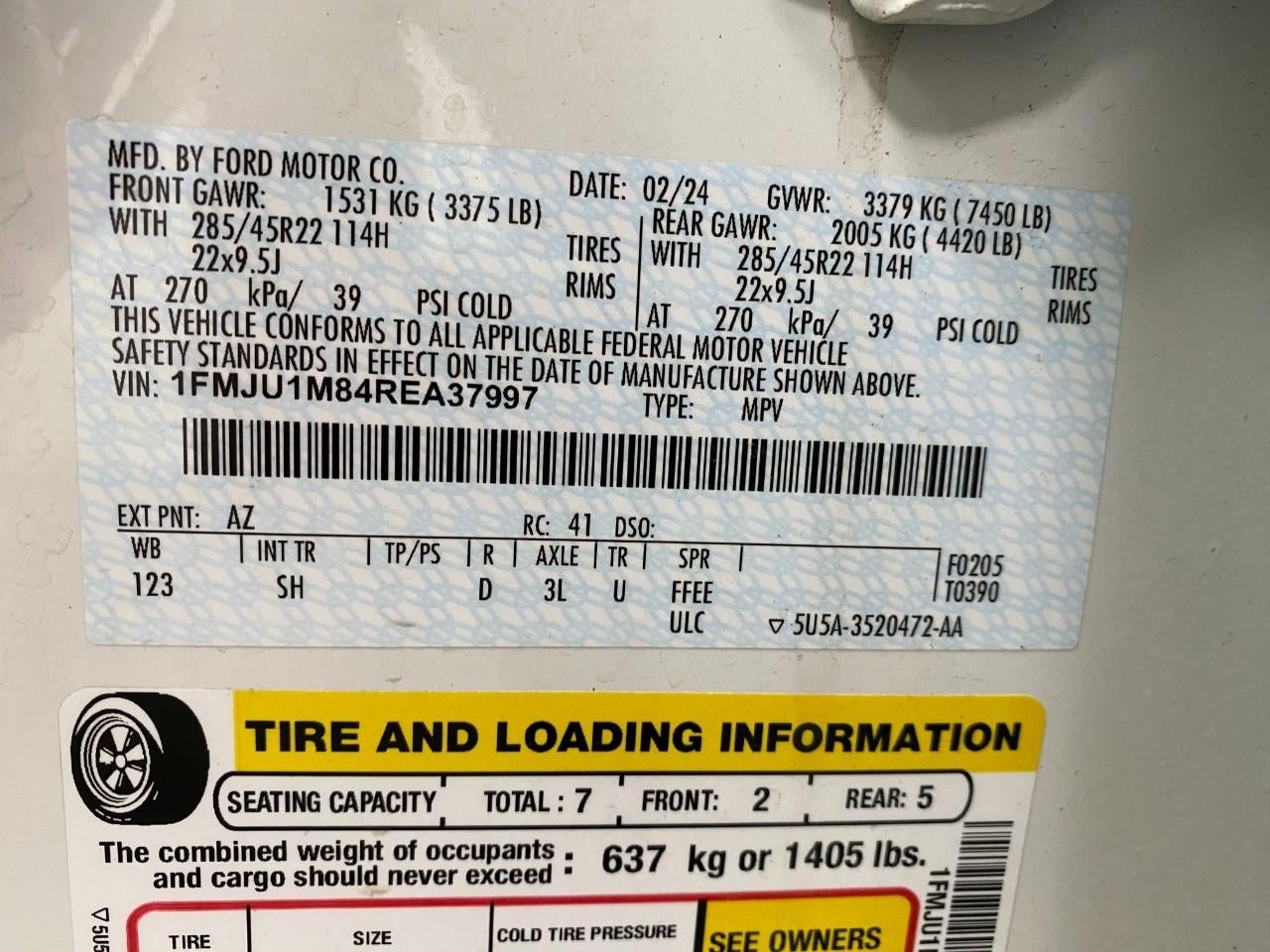 2024 Ford Expedition Platinum 4x4