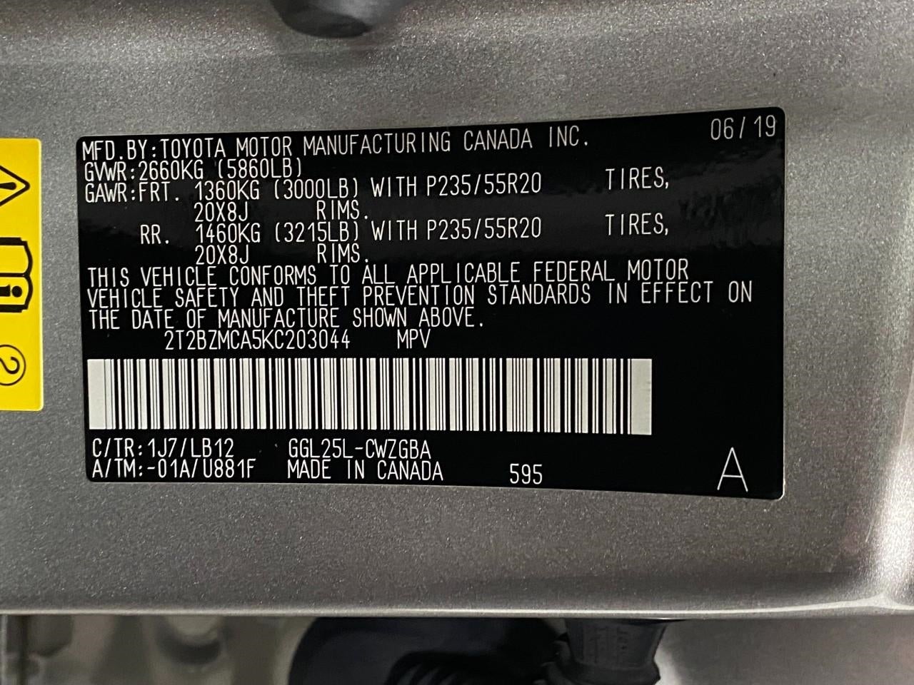 2019 Lexus RX RX 350 AWD