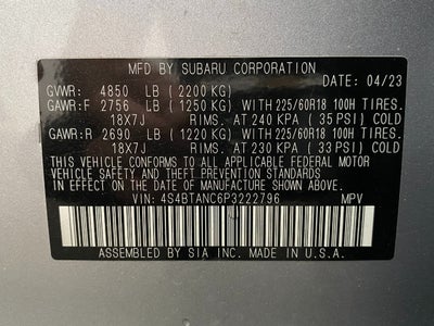 2023 Subaru Outback Limited CVT