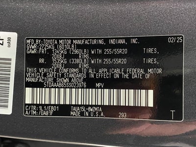2025 Lexus TX TX 350 F SPORT Handling AWD
