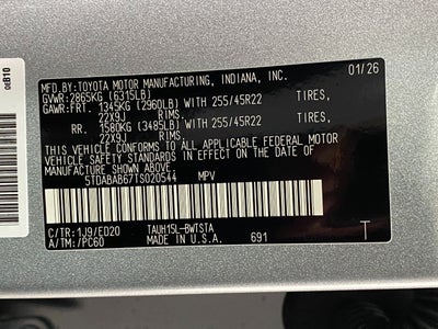 2026 Lexus TX TX 500h F SPORT Performance Premium AWD