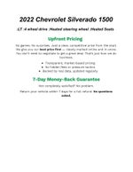 2022 Chevrolet Silverado 1500 LTD 4WD Crew Cab 147 LT w/2FL