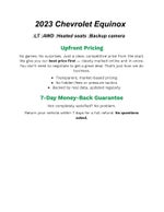 2023 Chevrolet Equinox AWD 4dr LT w/1LT