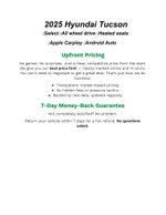 2025 Hyundai Tucson SEL AWD
