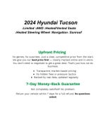 2024 Hyundai Tucson Limited AWD