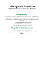 2024 Hyundai Santa Cruz NIGHT AWD