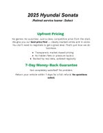 2025 Hyundai Sonata SEL FWD