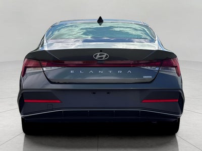 2026 Hyundai Elantra Hybrid Blue