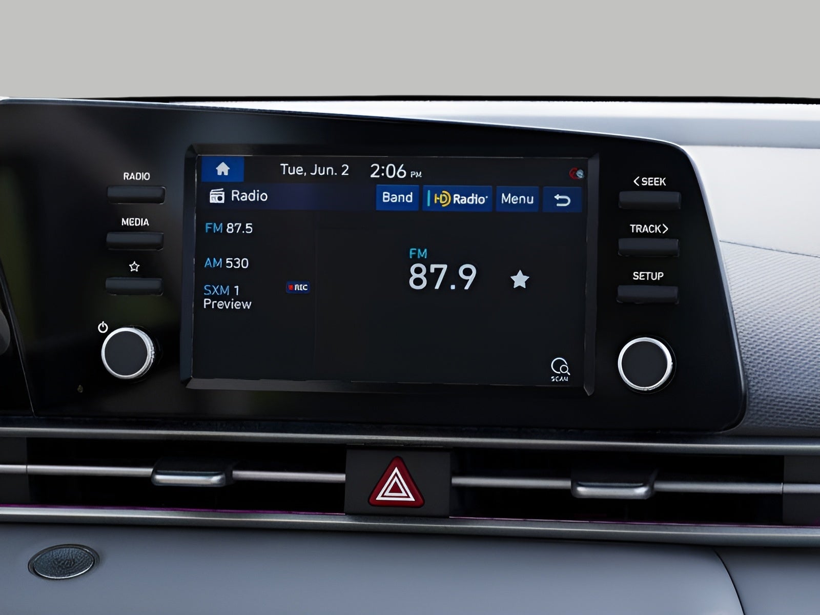 2026 Hyundai Elantra Hybrid Blue