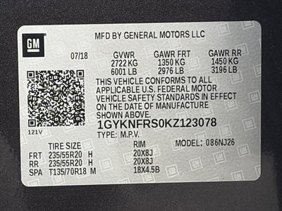 2019 Cadillac XT5 AWD 4dr Premium Luxury