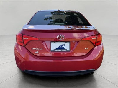 2017 Toyota Corolla SE Manual