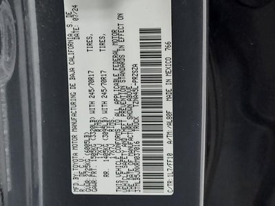 2024 Toyota TACOMA 4WD SR5