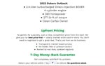 2022 Subaru Outback Wilderness CVT