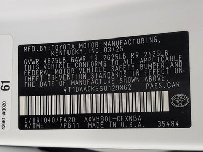 2025 Toyota CAMRY SEDAN